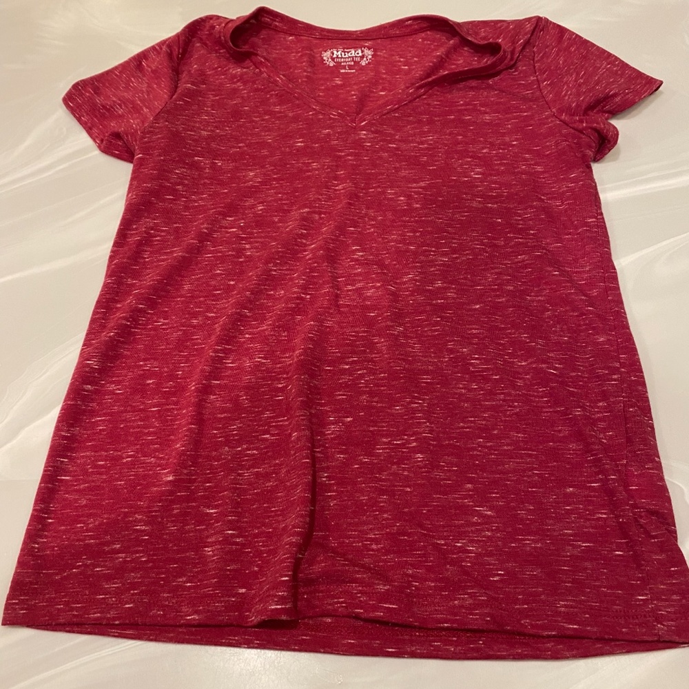 Mudd, large, red